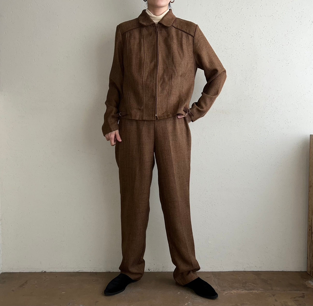 90s Zipped Two-Piece
