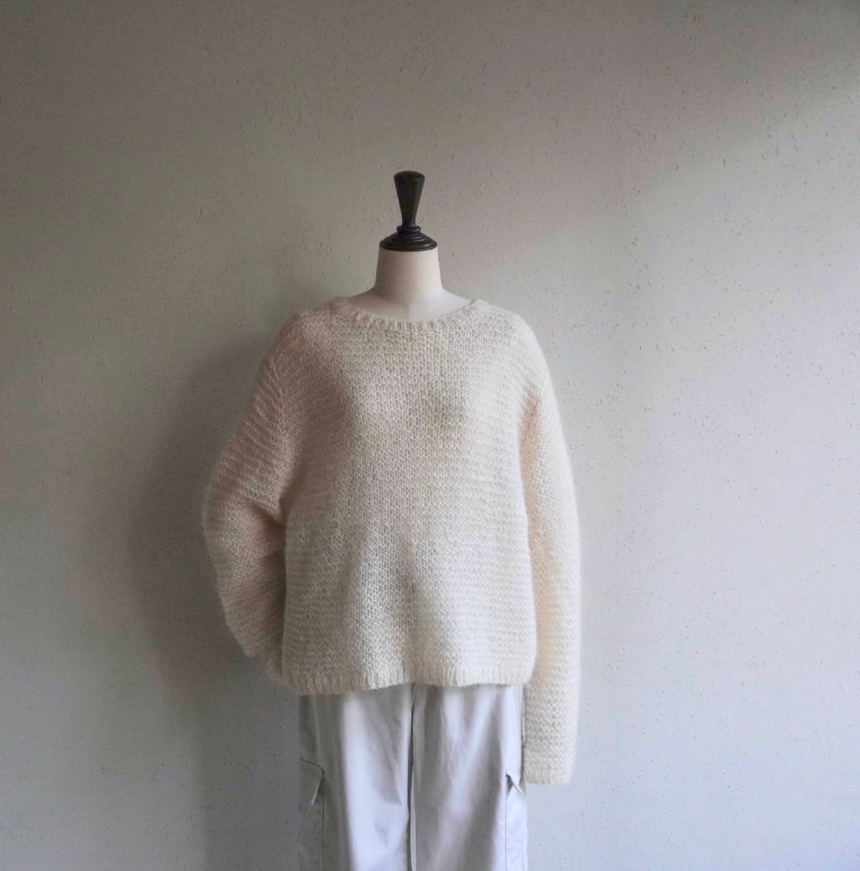 90s White Knit