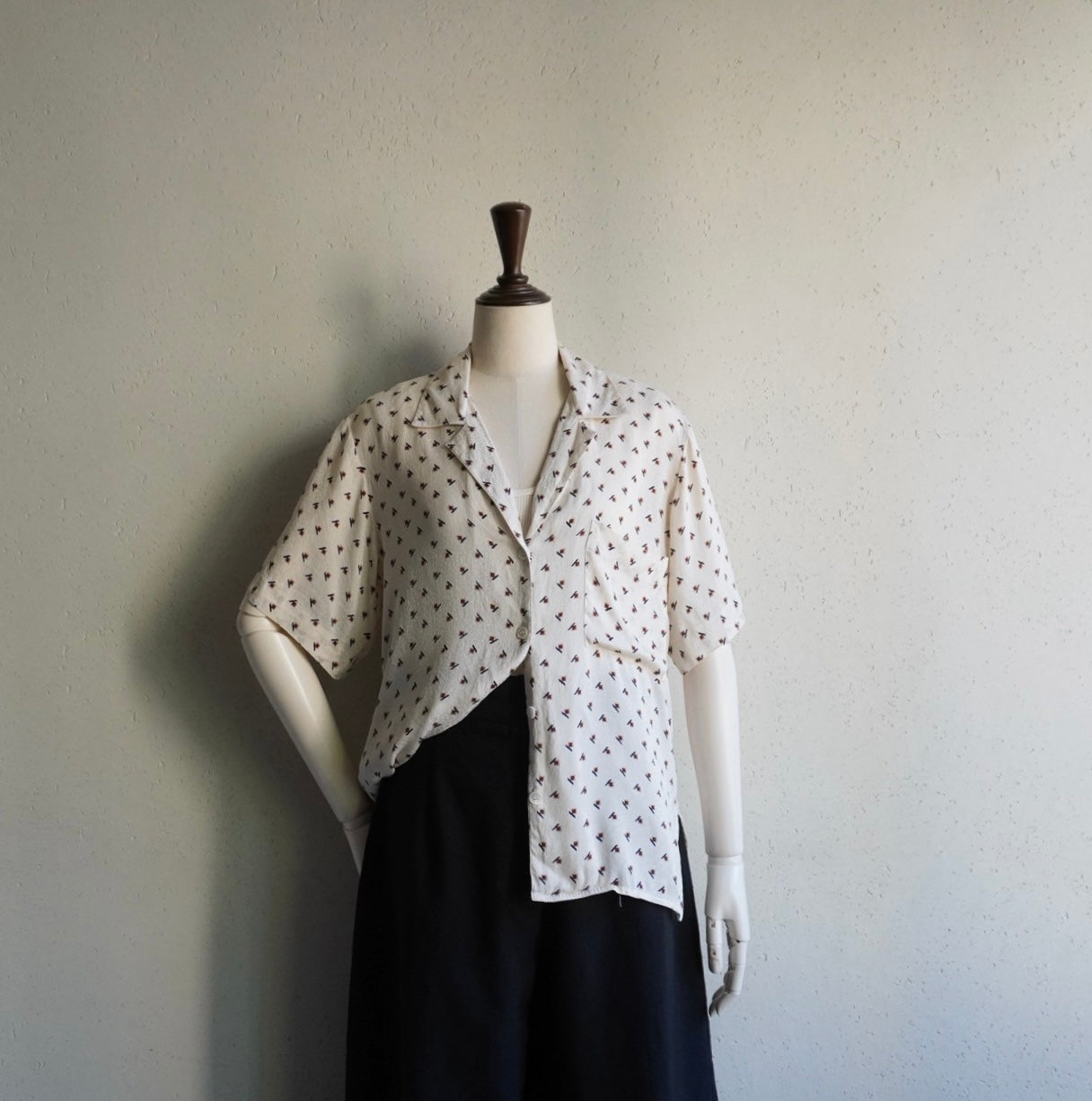90s "ANN TAYLOR" Silk Shirt
