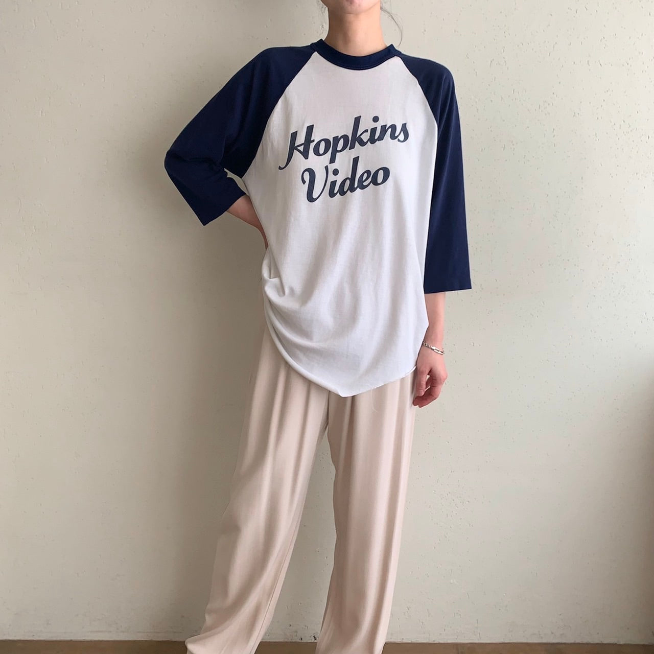 80s Raglan Sleeve T-shirt Made in USA
