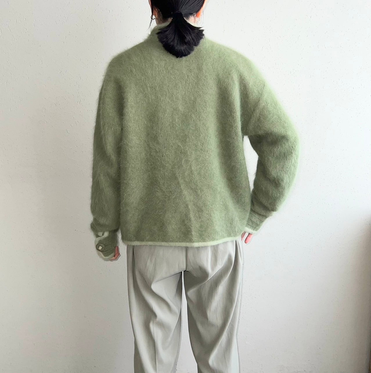 90s Angora Knit Jacket