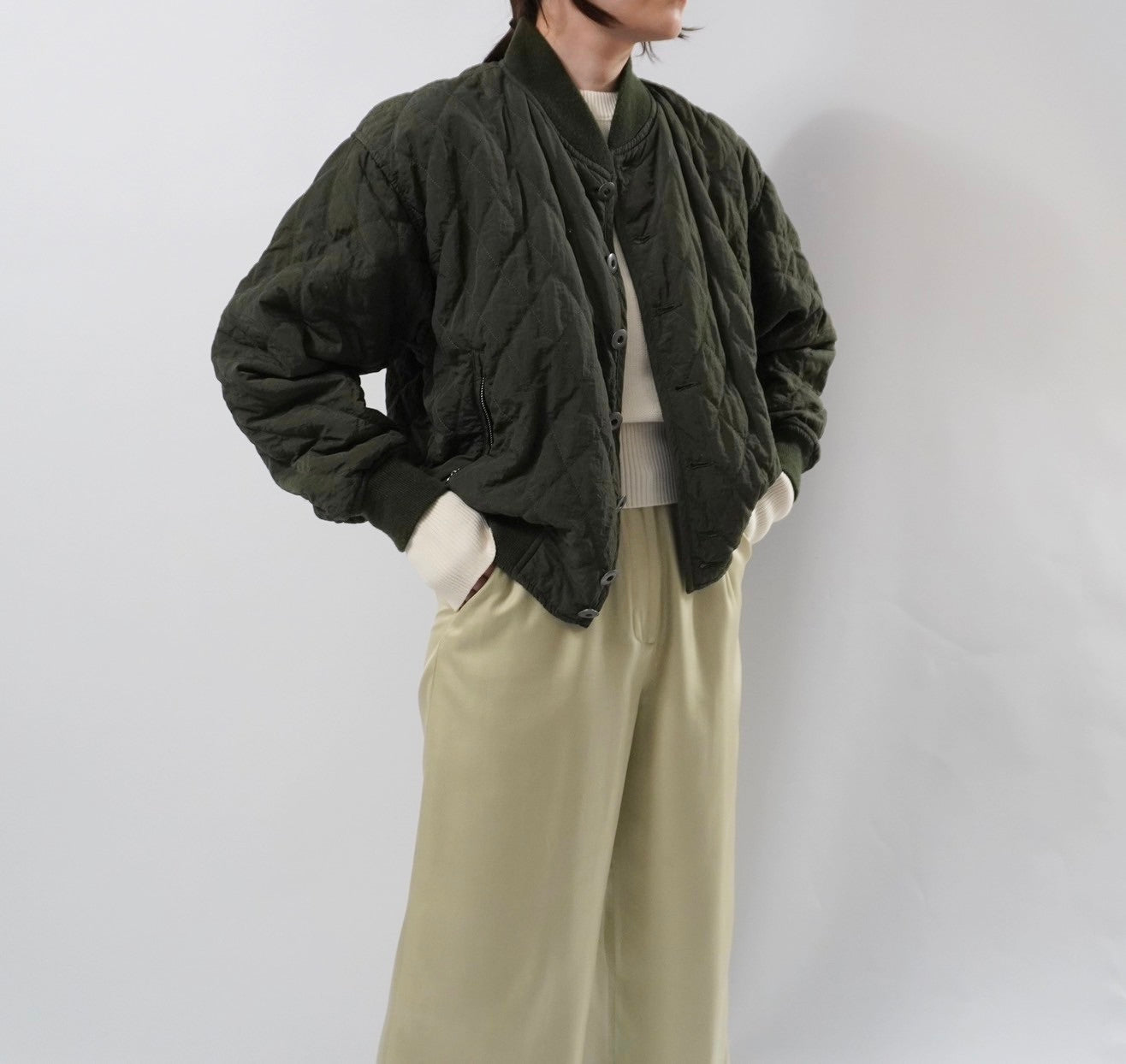 90s Quilted Jacket