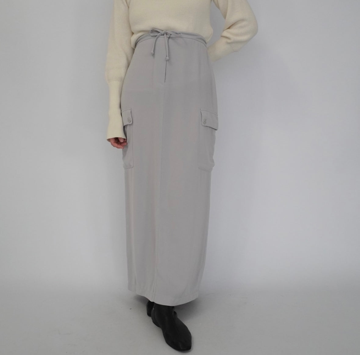 90s Design Maxi Skirt