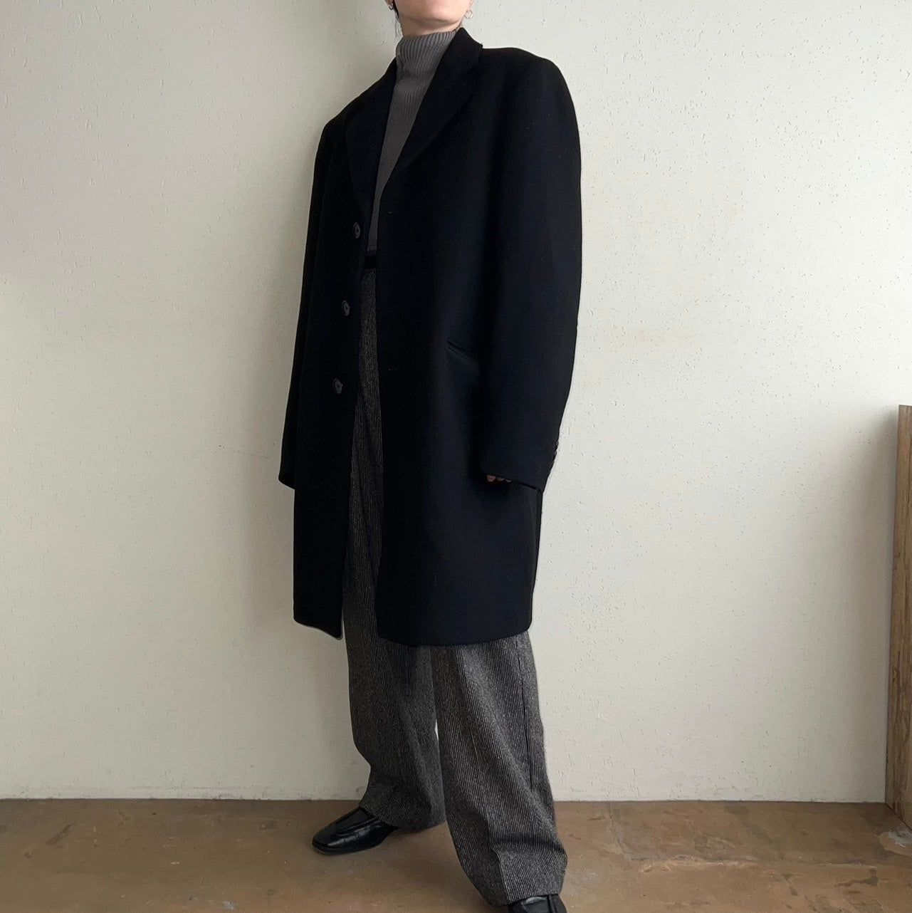 90s Cashmere Coat Made in Italy