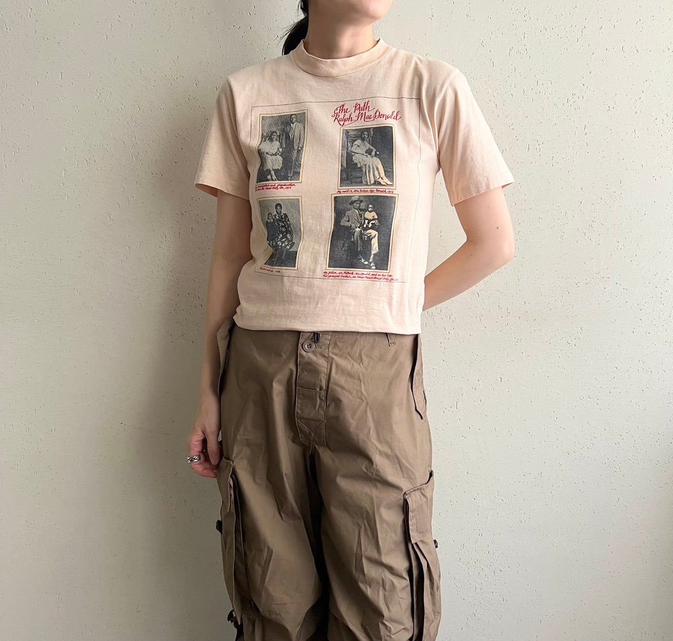 80s Printed T-shirt Made in USA