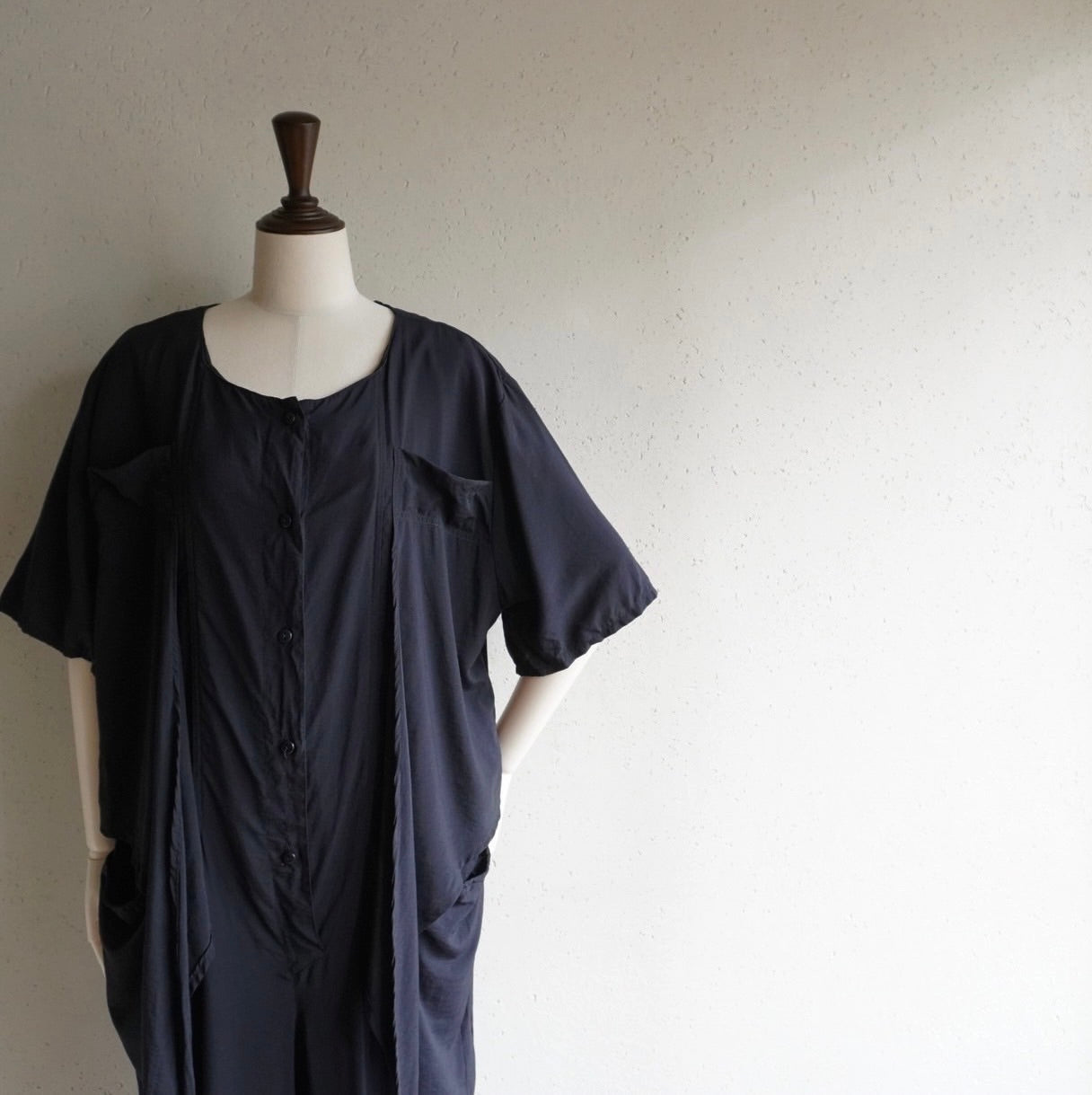 90s Black Jumpsuit Made in Italy