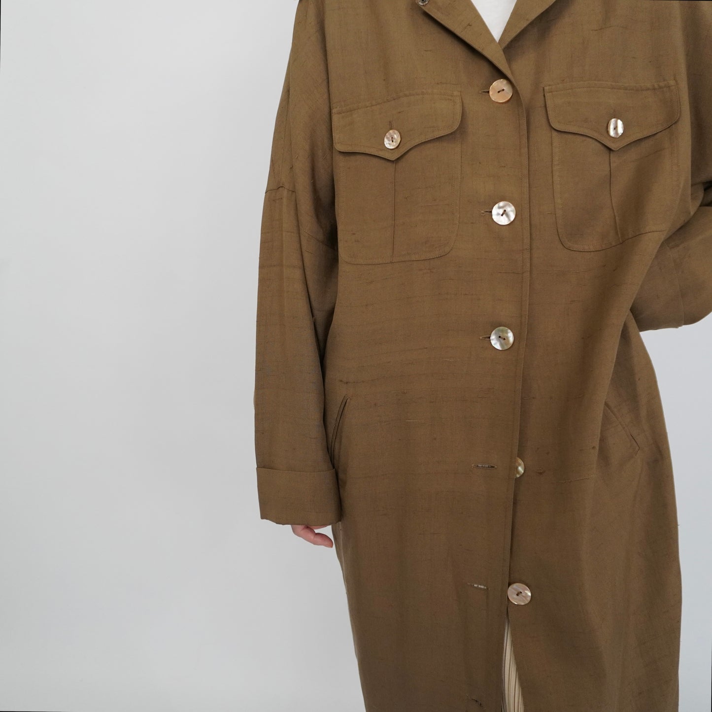 90s Design Silk Dress,Jacket