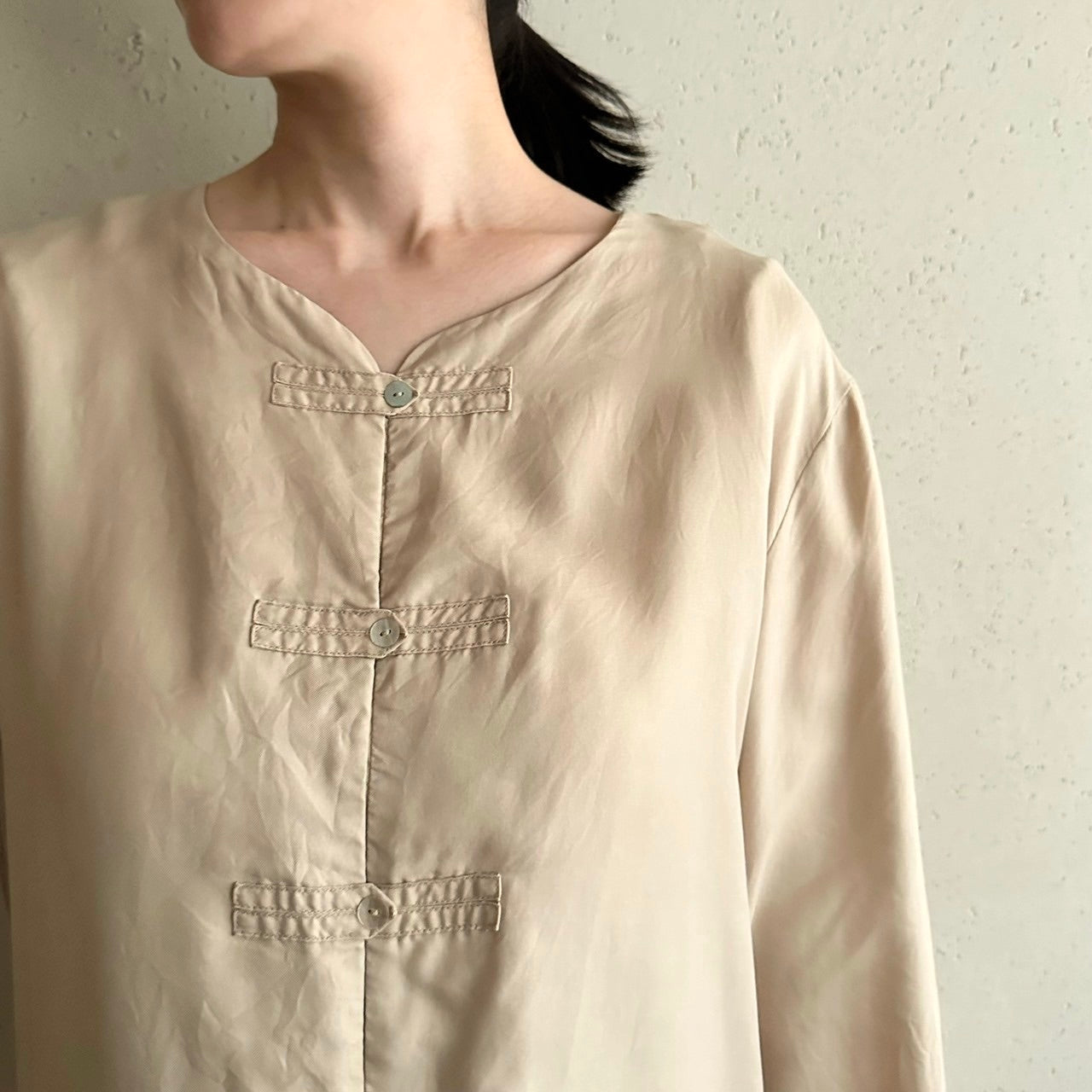 90s Silk Blouse