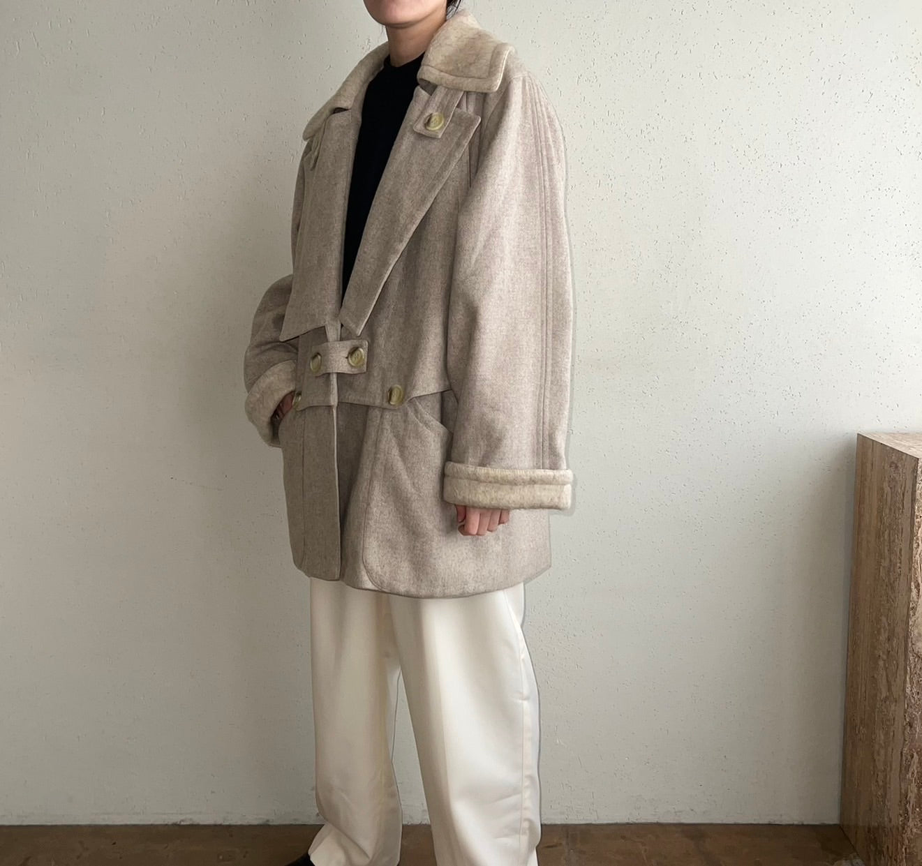 80s Wool Jacket Made in Italy