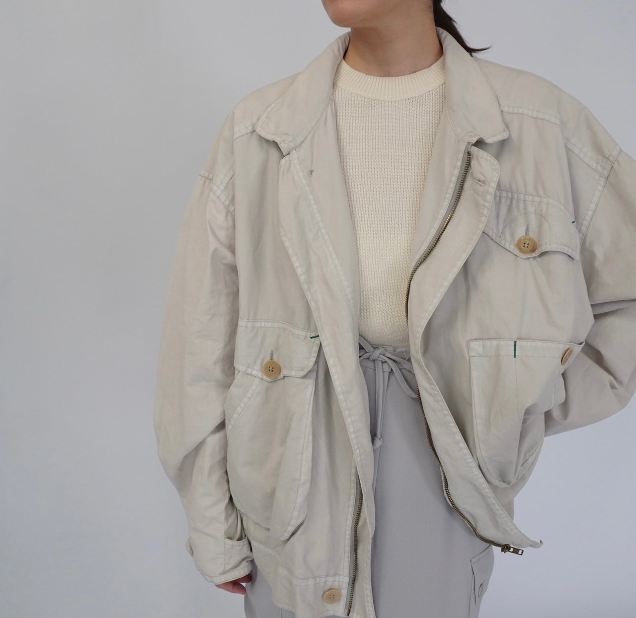 90s Design Light Jacket Made in Italy