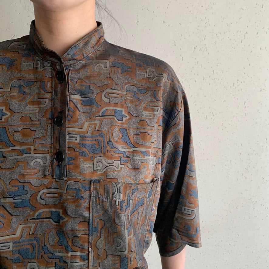 90s Printed Two-Piece
