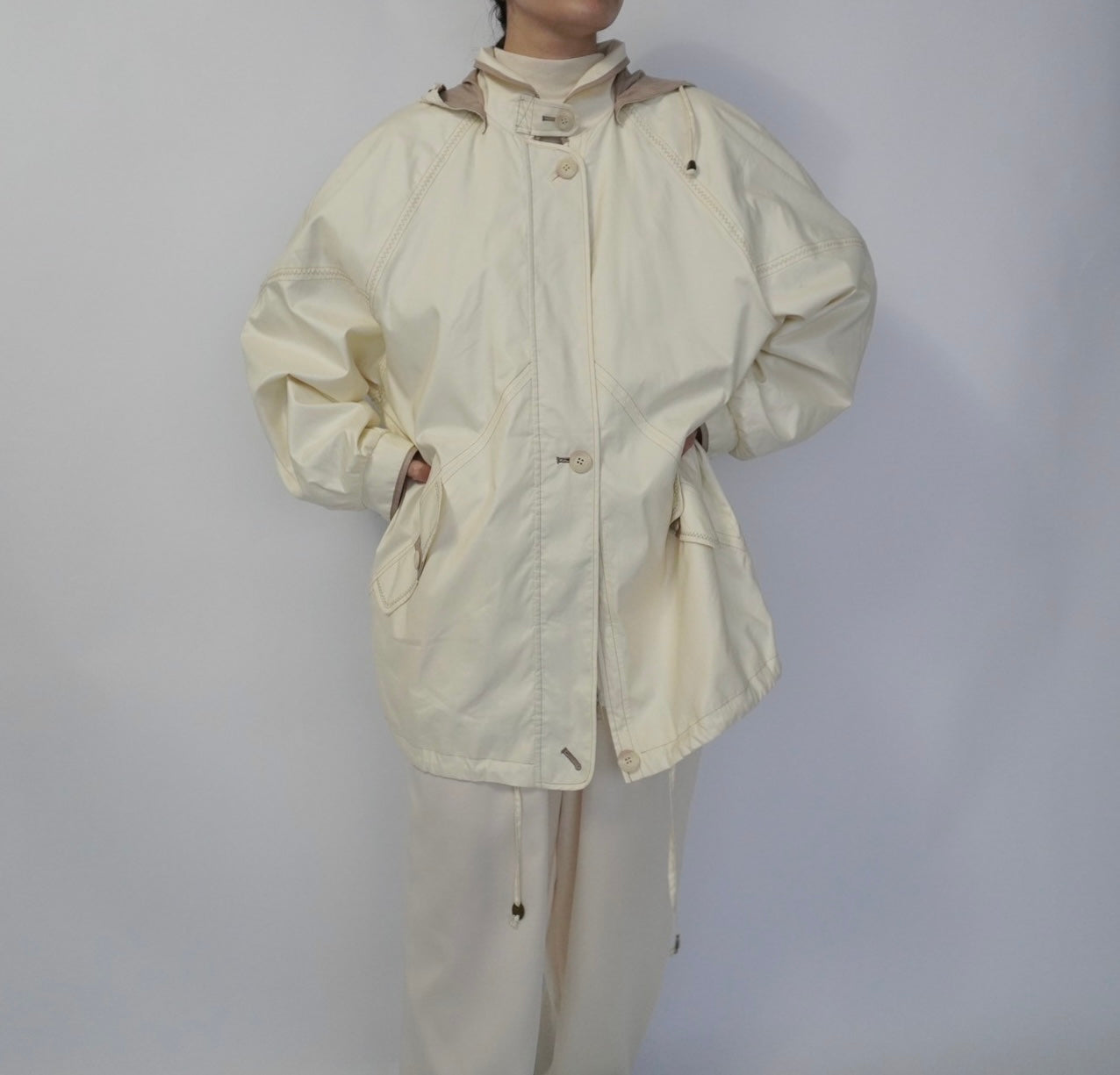 90s EURO Ivory Light Jacket