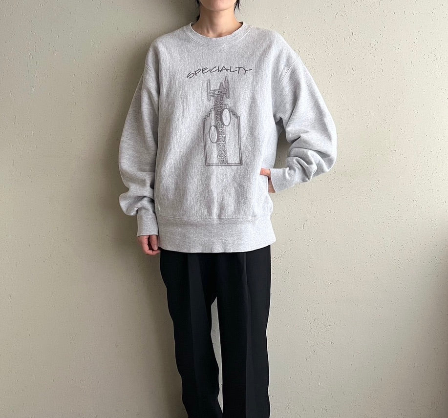 90s Printed Sweater Made in USA