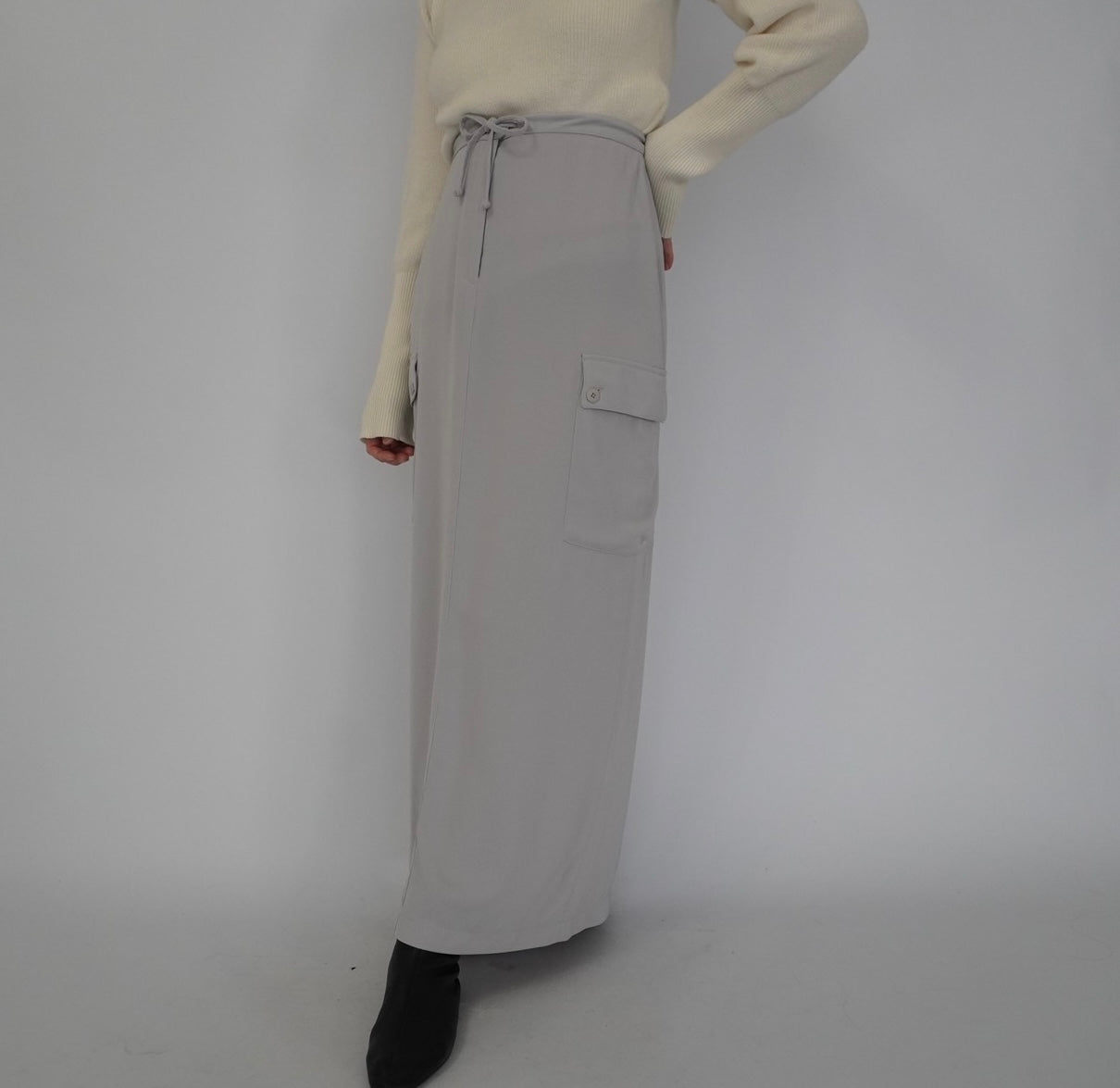 90s Design Maxi Skirt