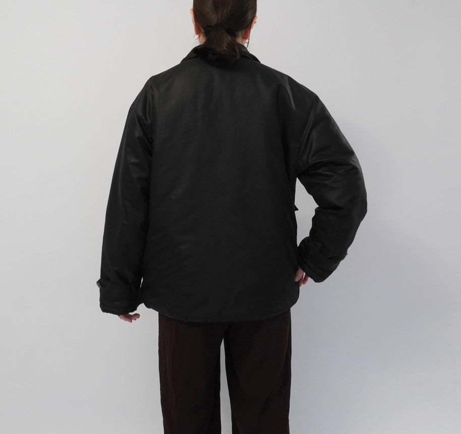 90s Black Jacket Made in Italy