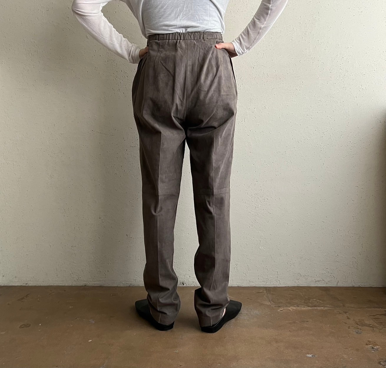 80s Suede Two-Piece Made in USA