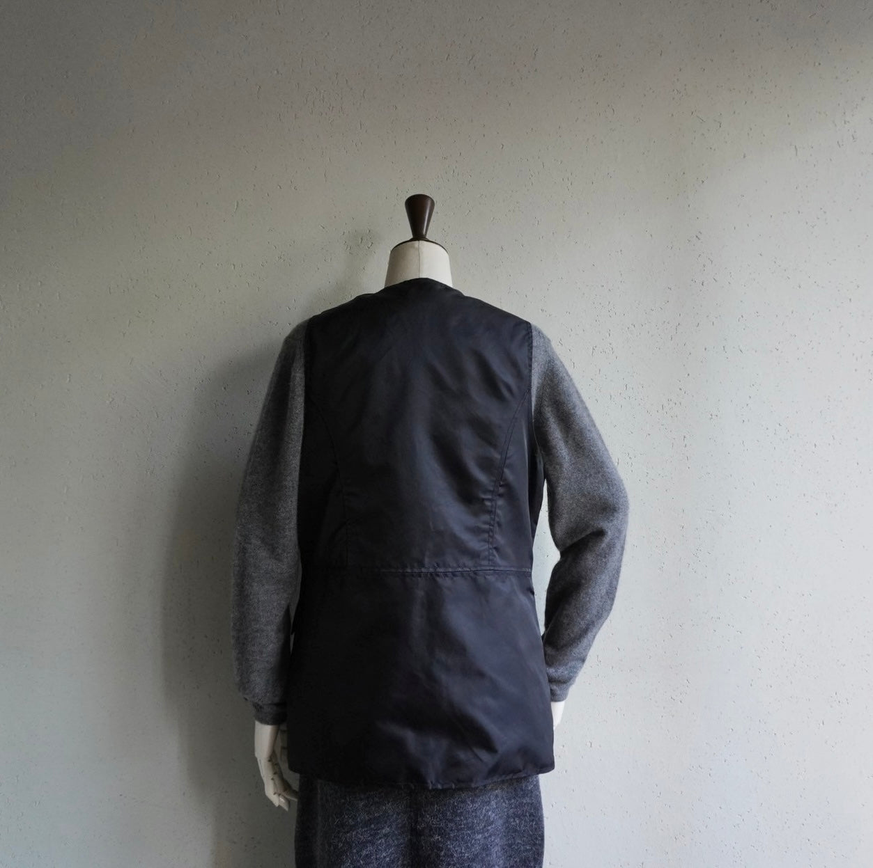 90s EURO Black Nylon Vest