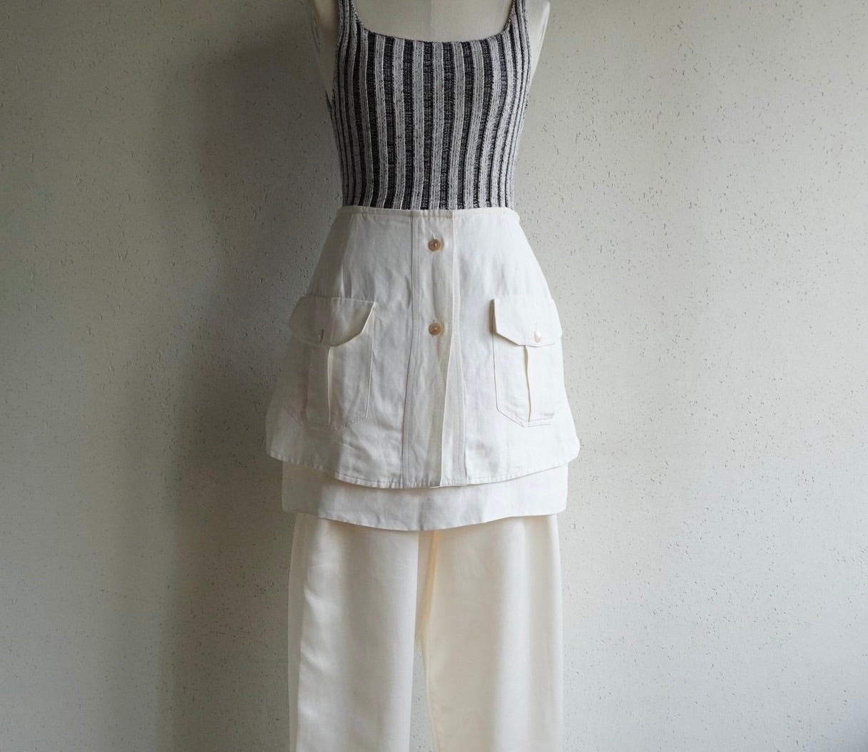 90s Euro Design Skirt,Apron