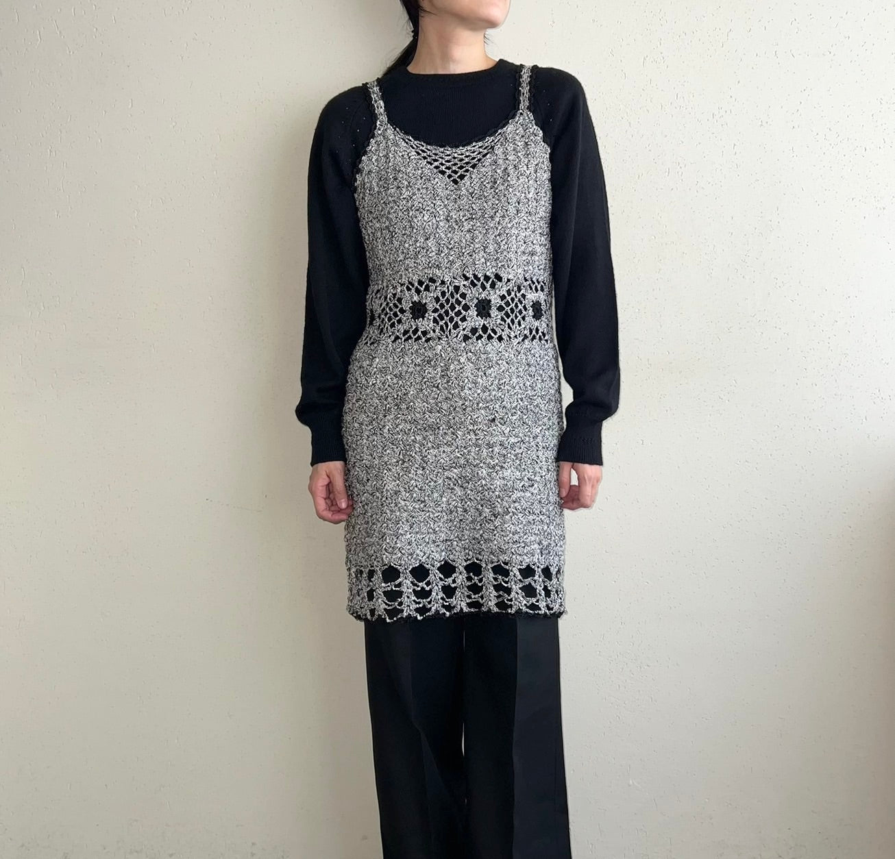 Crochet Knit Dress