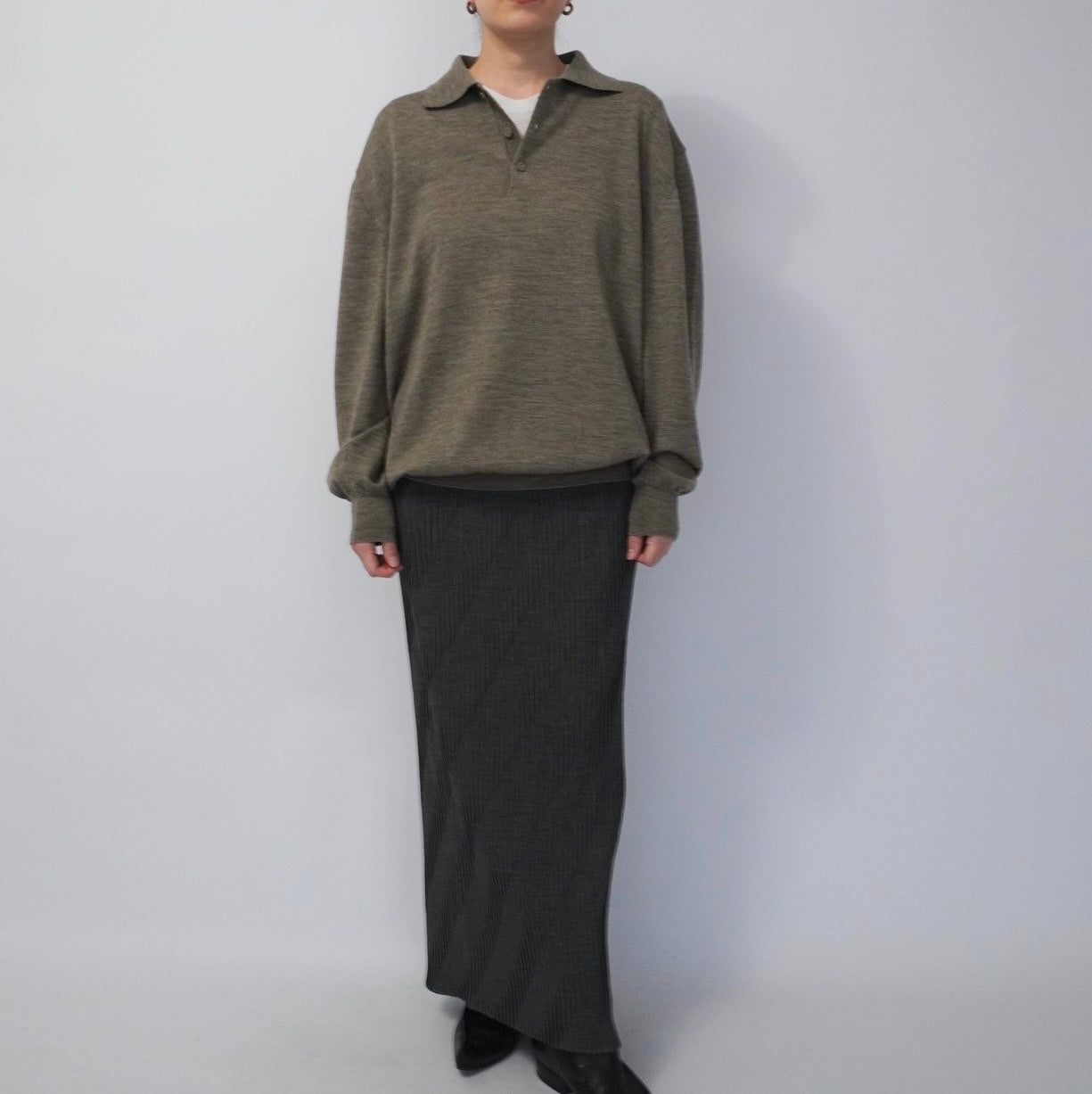 90s Wool Top Made in Italy