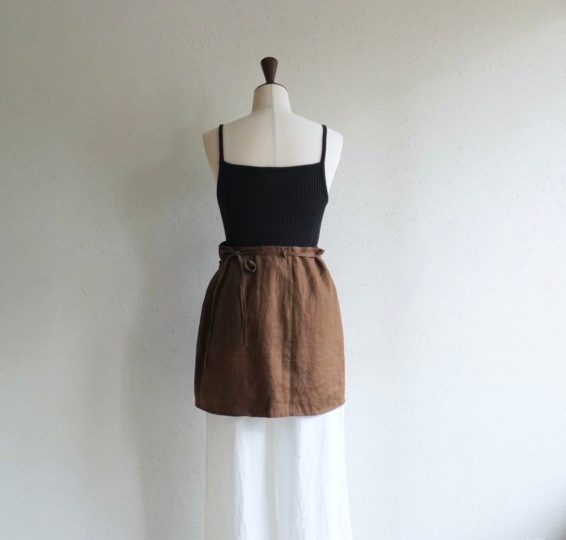 90s Wrap Apron,Skirt Made in ITALY