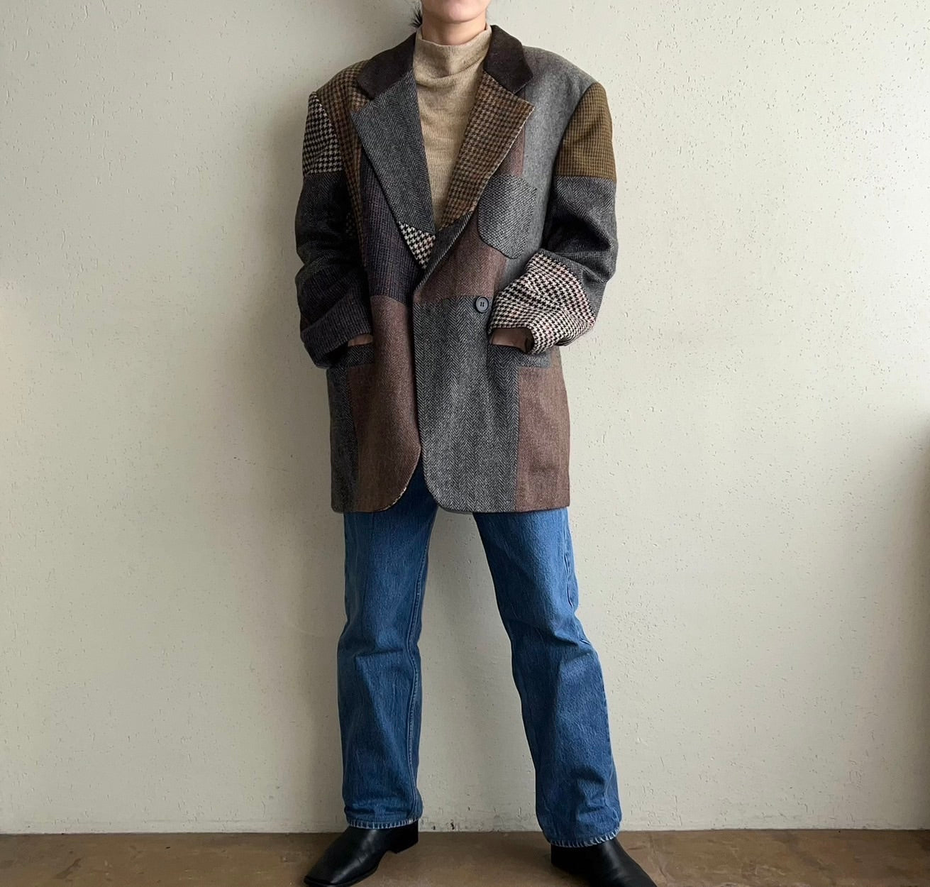 90s Patchwork Jacket