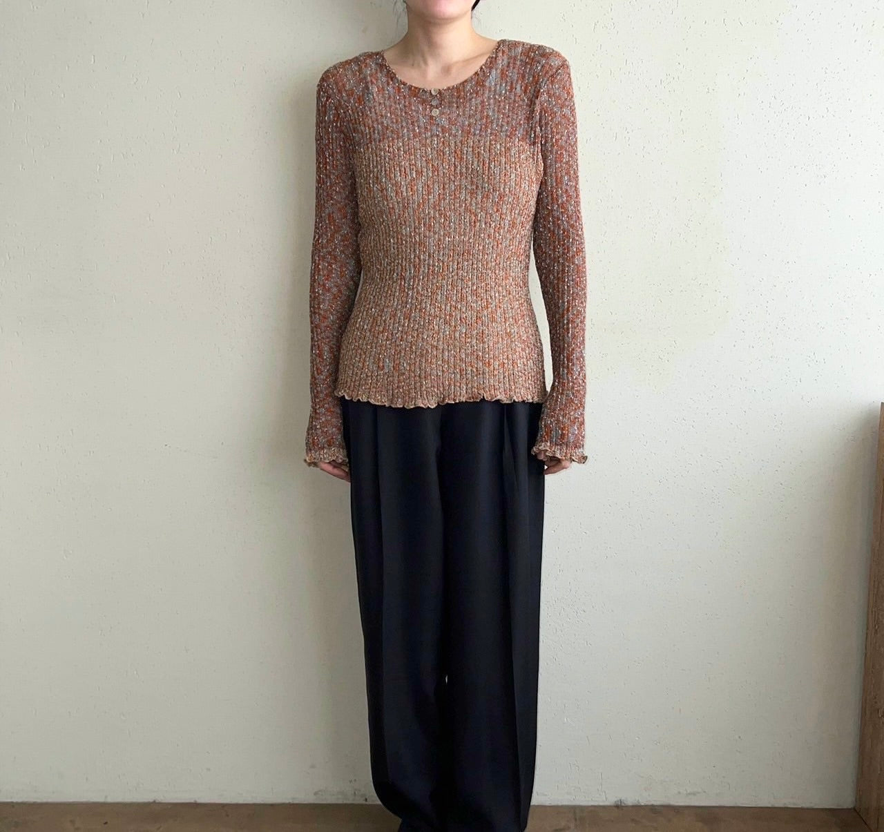 Mix Ribbed Top