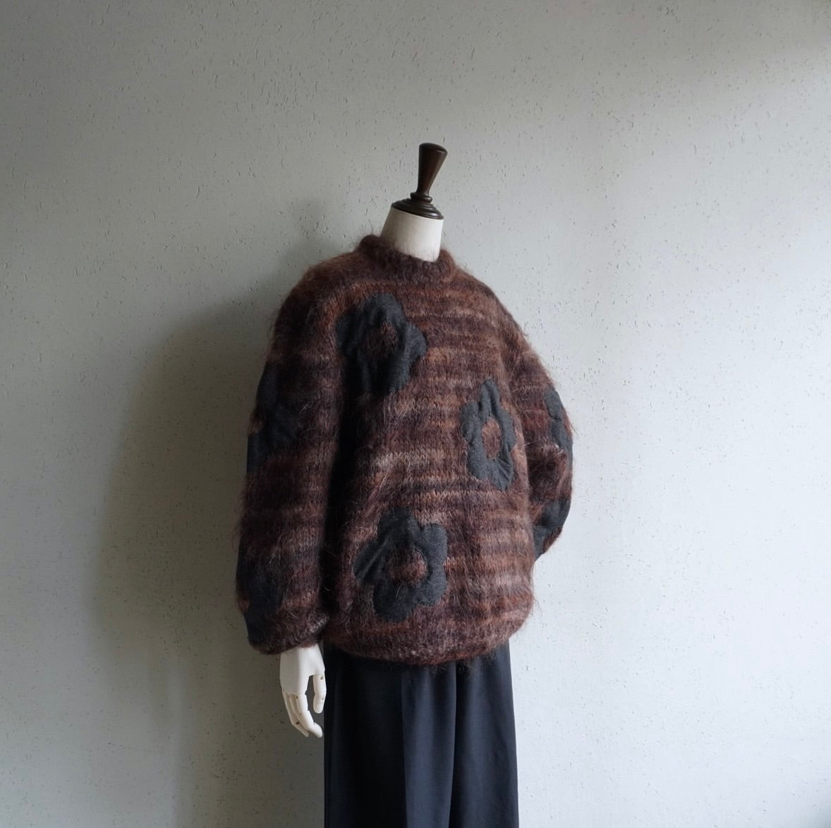 80s Design Mohair Knit Made in Italy