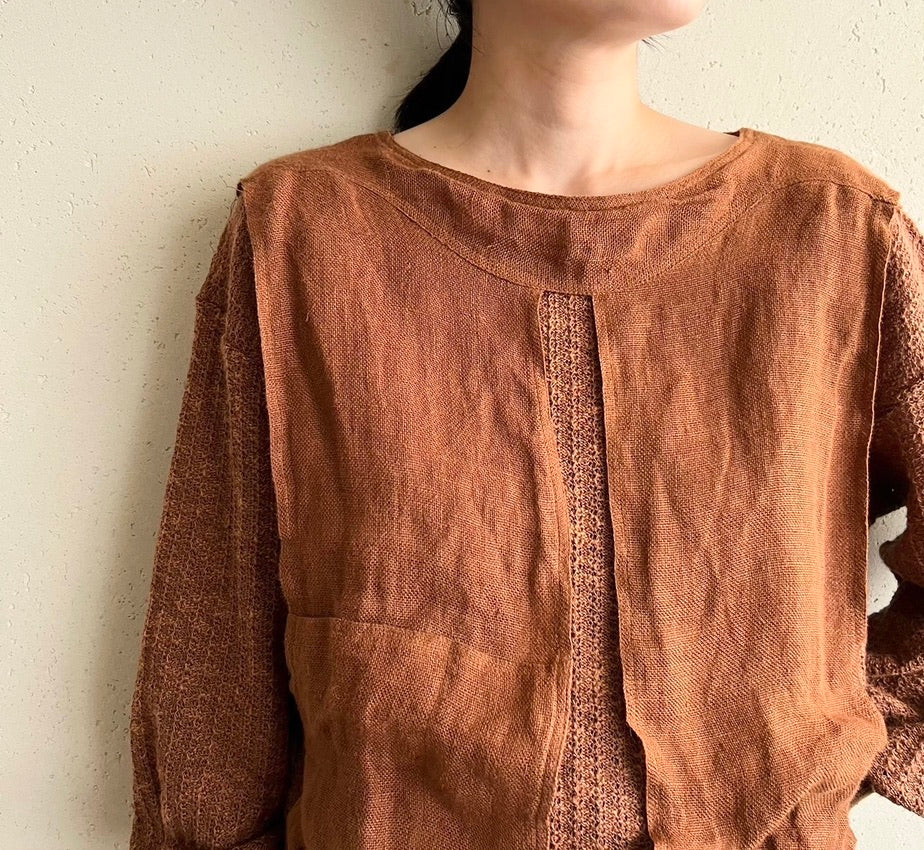 80s EURO Design Knit Top