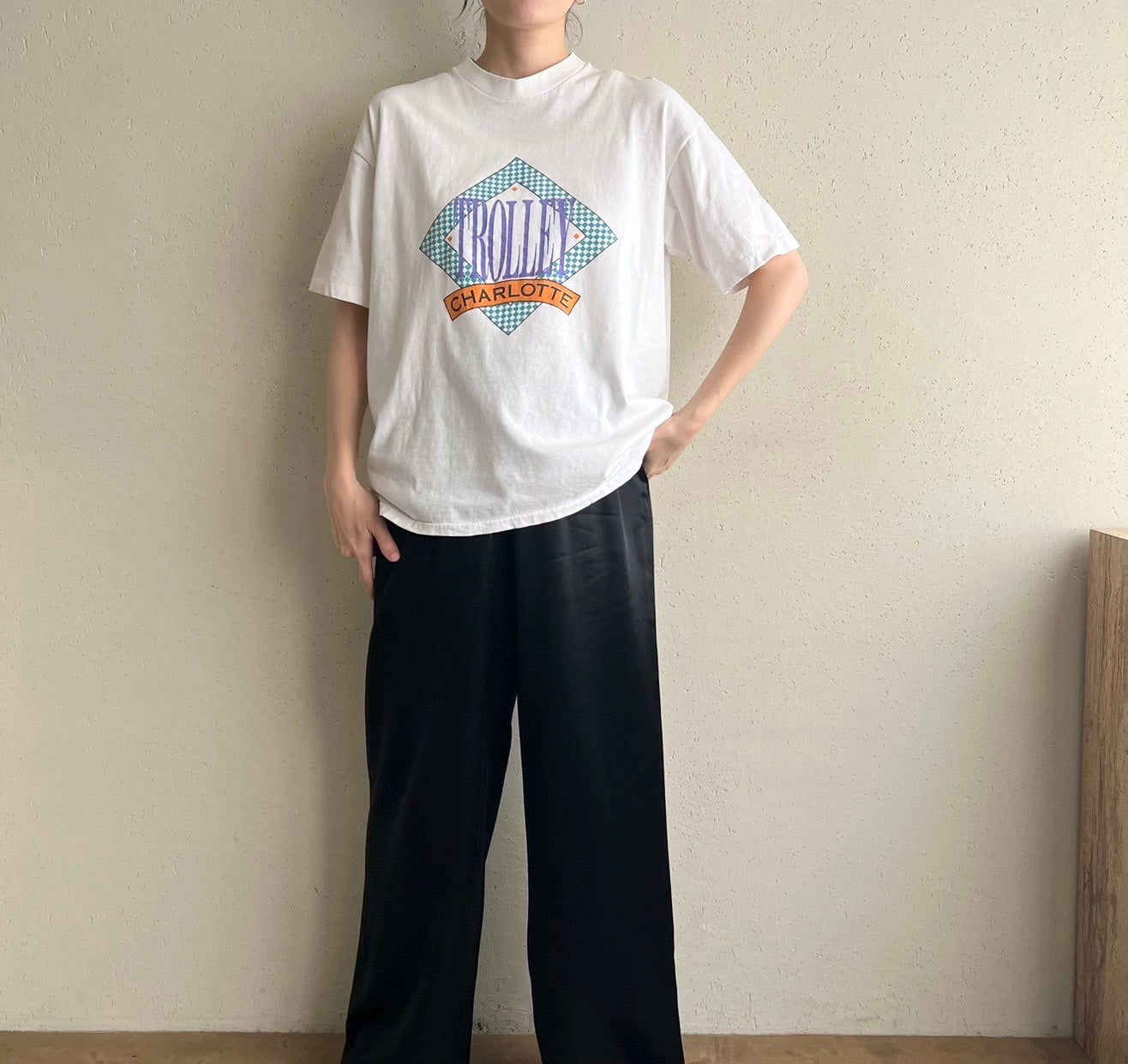 80s Printed T-shirt Made in USA