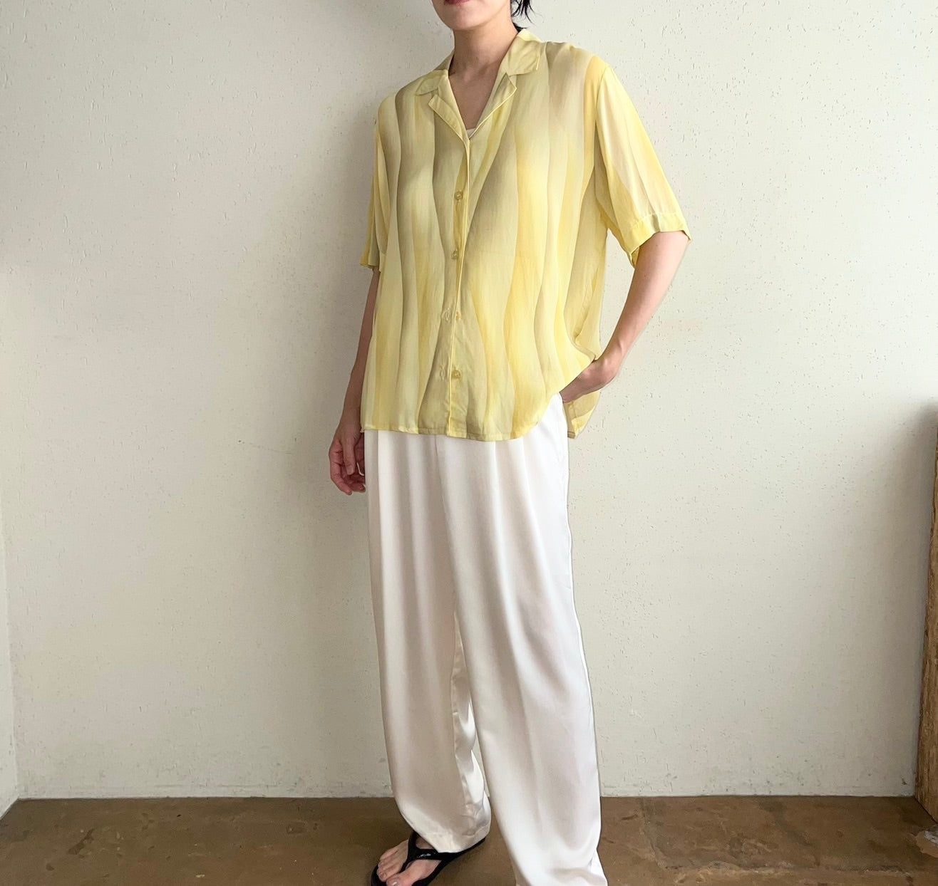 90s EURO Sheer Shirt