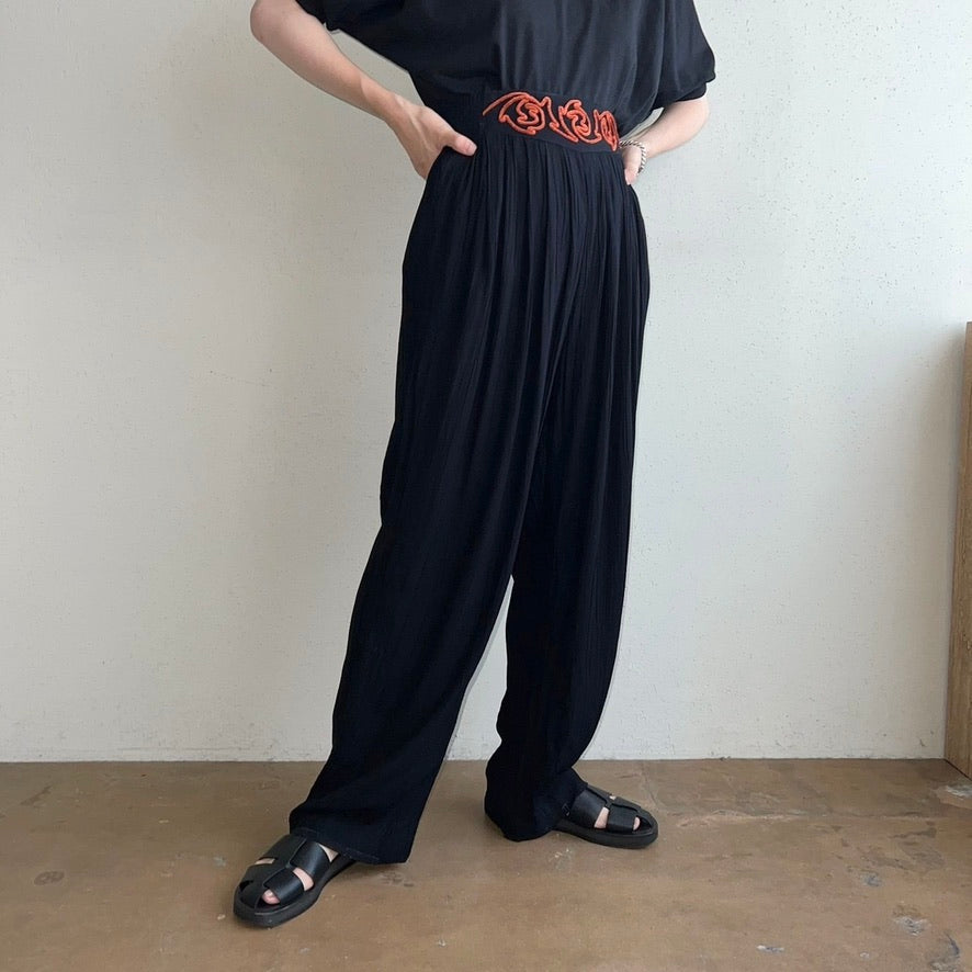 90s Rayon Pants Made in USA