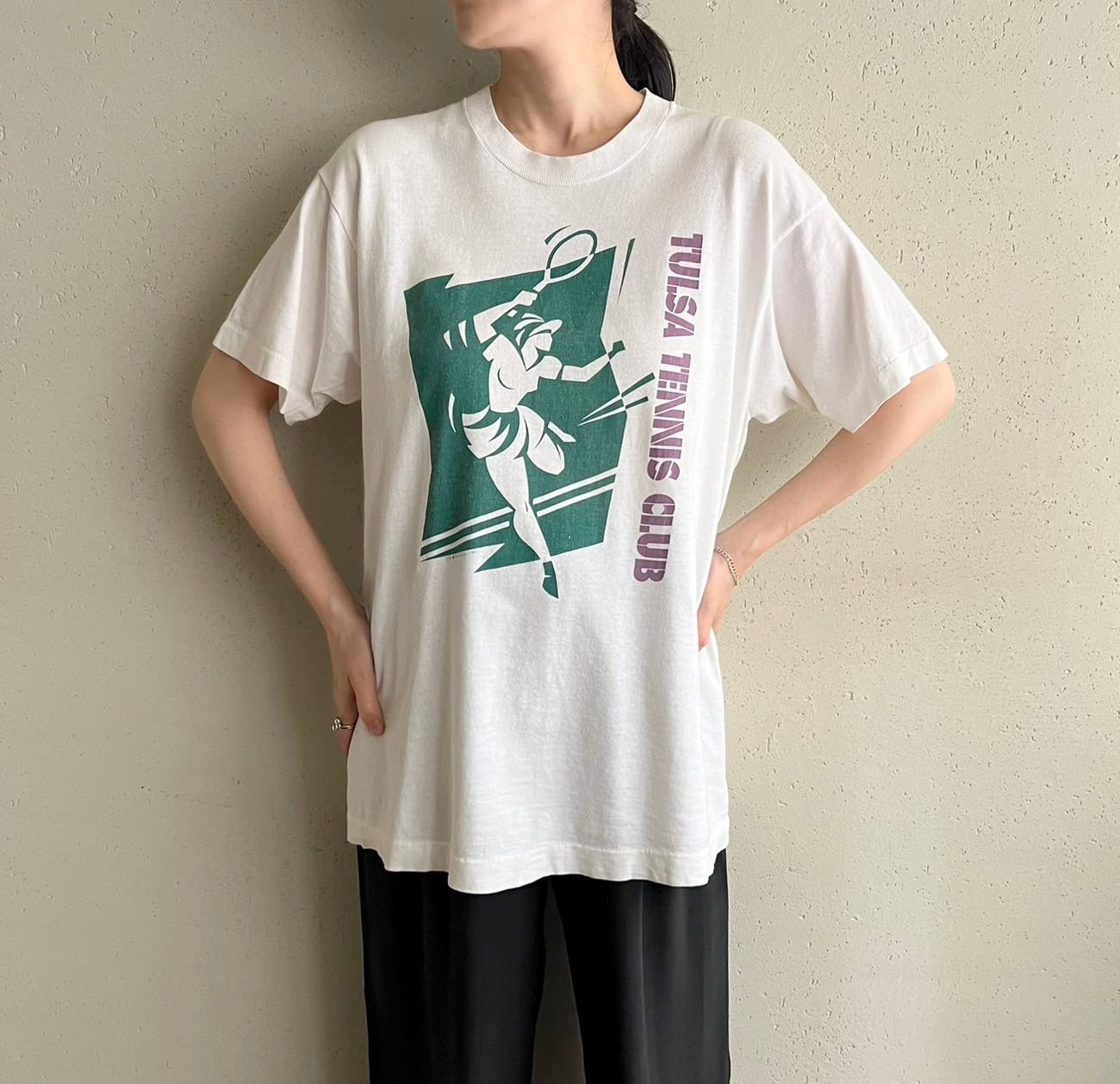 90s Printed T-shirt Made in USA