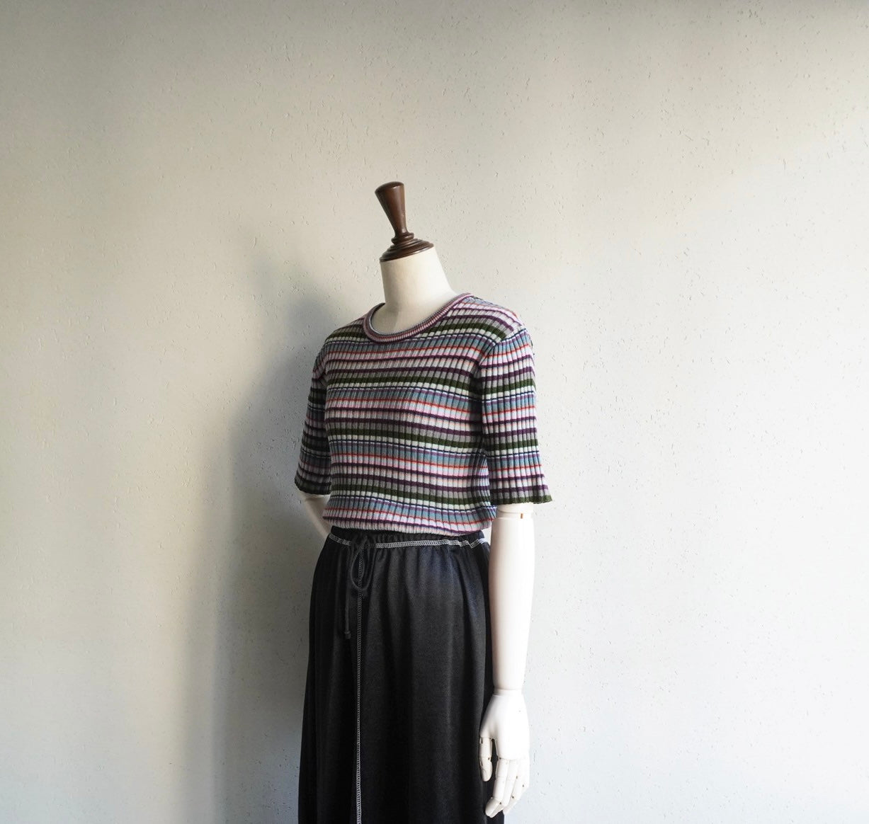 70s Multi Striped Top