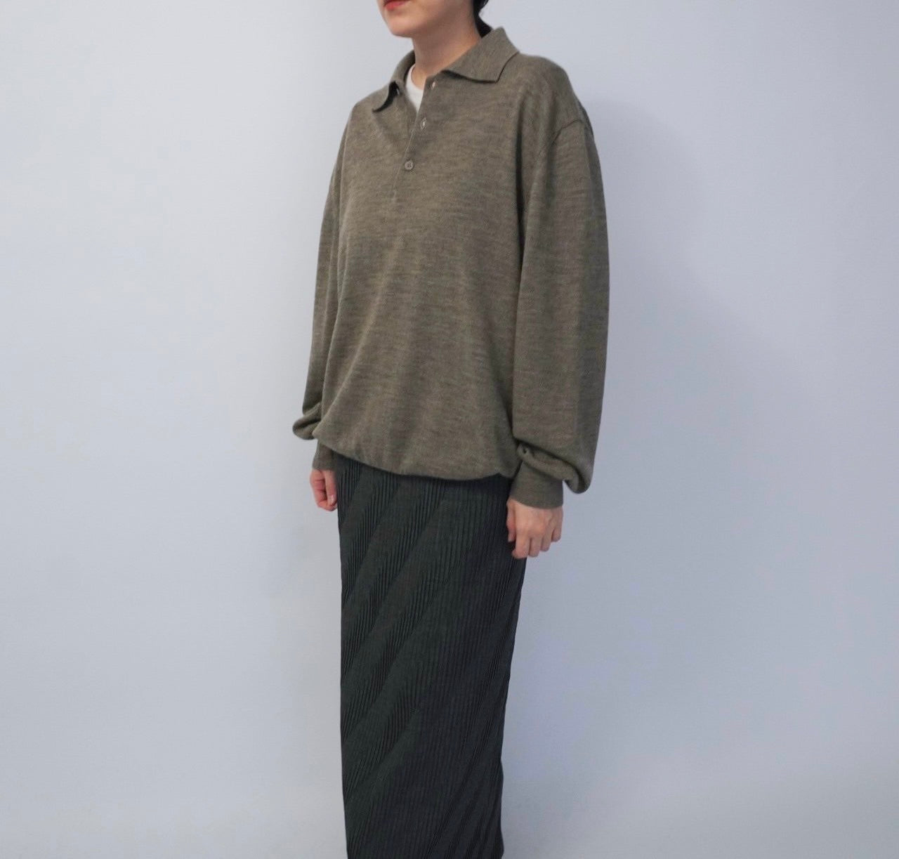 90s Wool Top Made in Italy