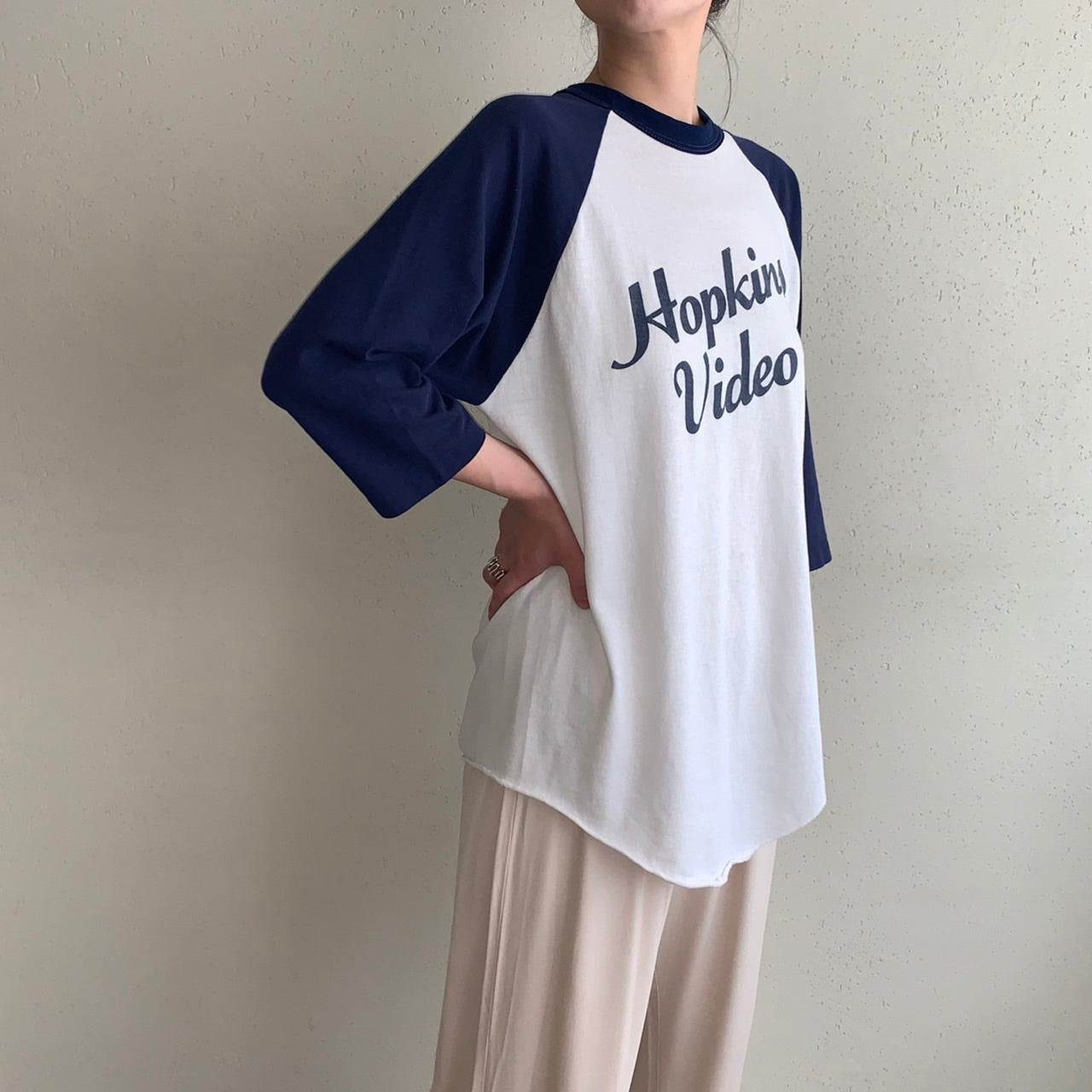 80s Raglan Sleeve T-shirt Made in USA