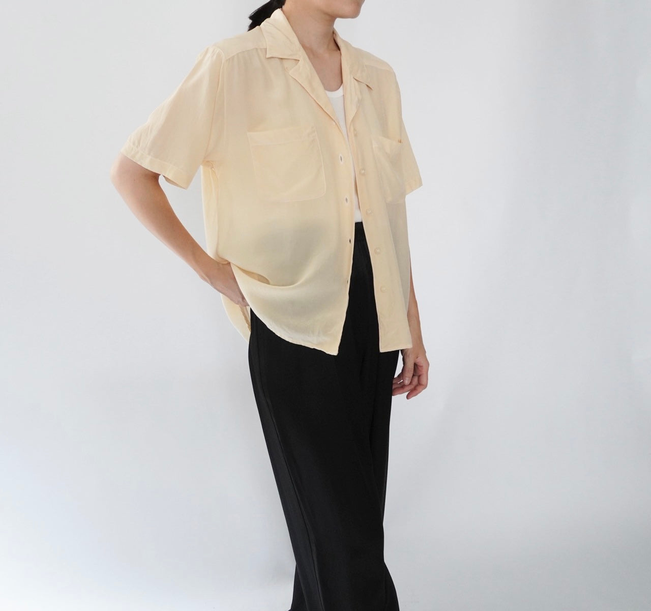 90s Silk Shirt