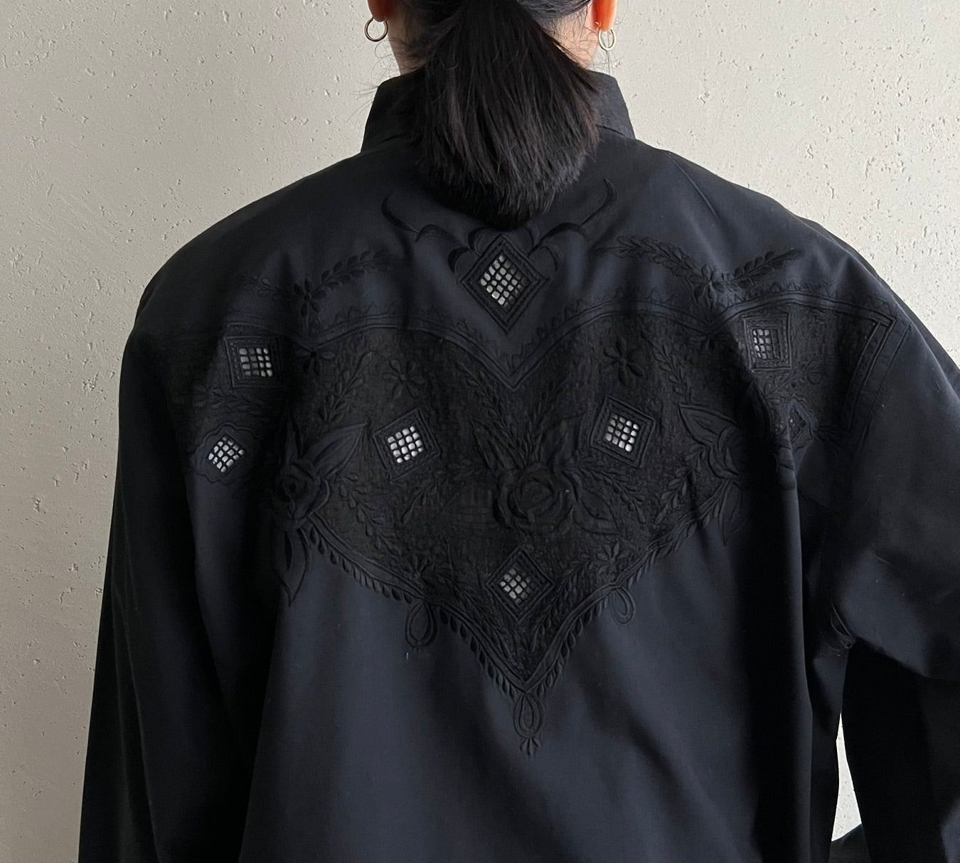 90s Embroidery Shirt