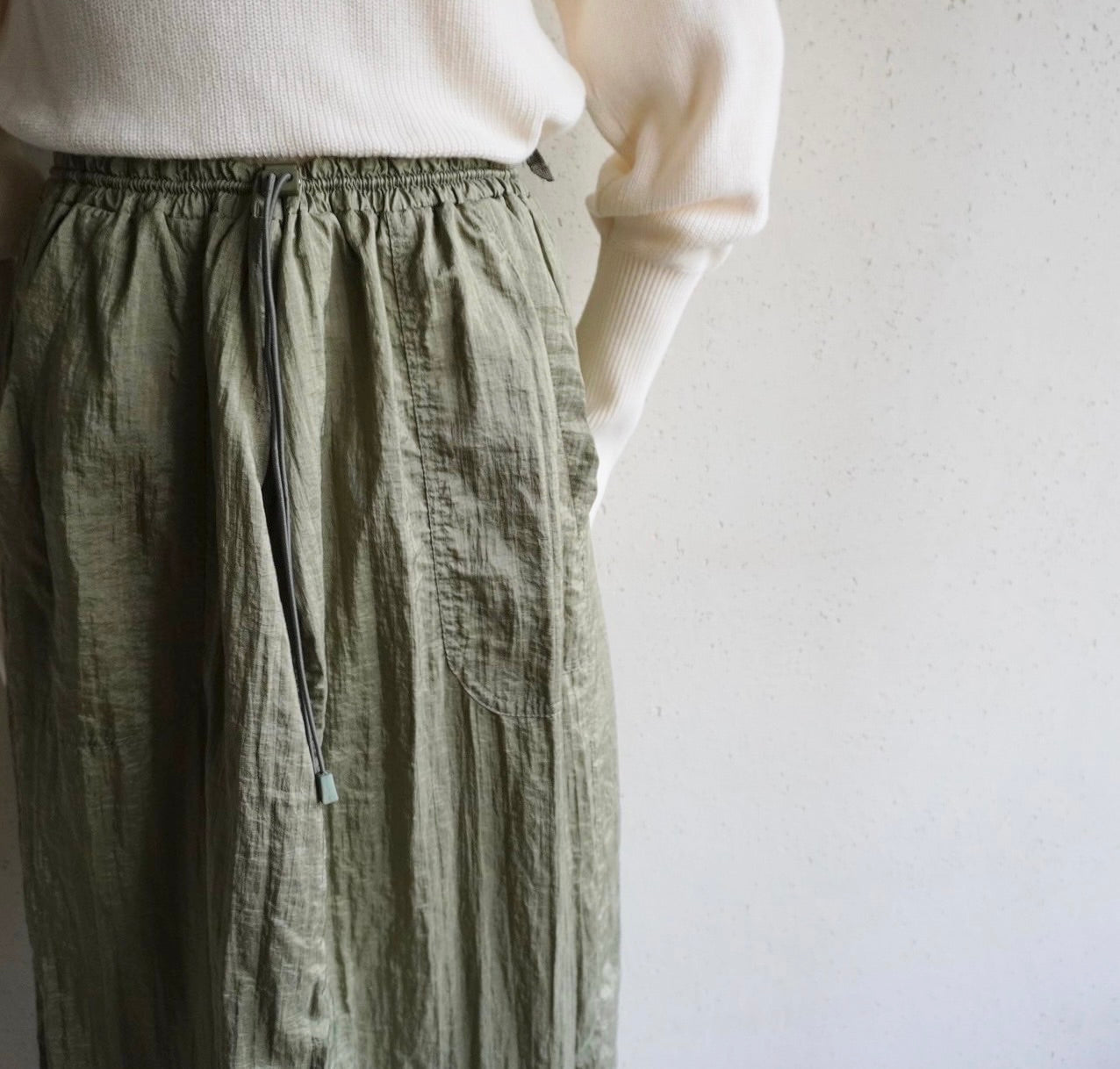90s EURO Nylon Skirt