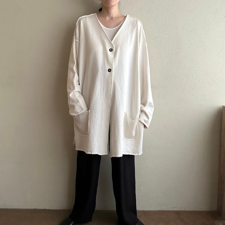 90s Long Sweater Cardigan Made in USA