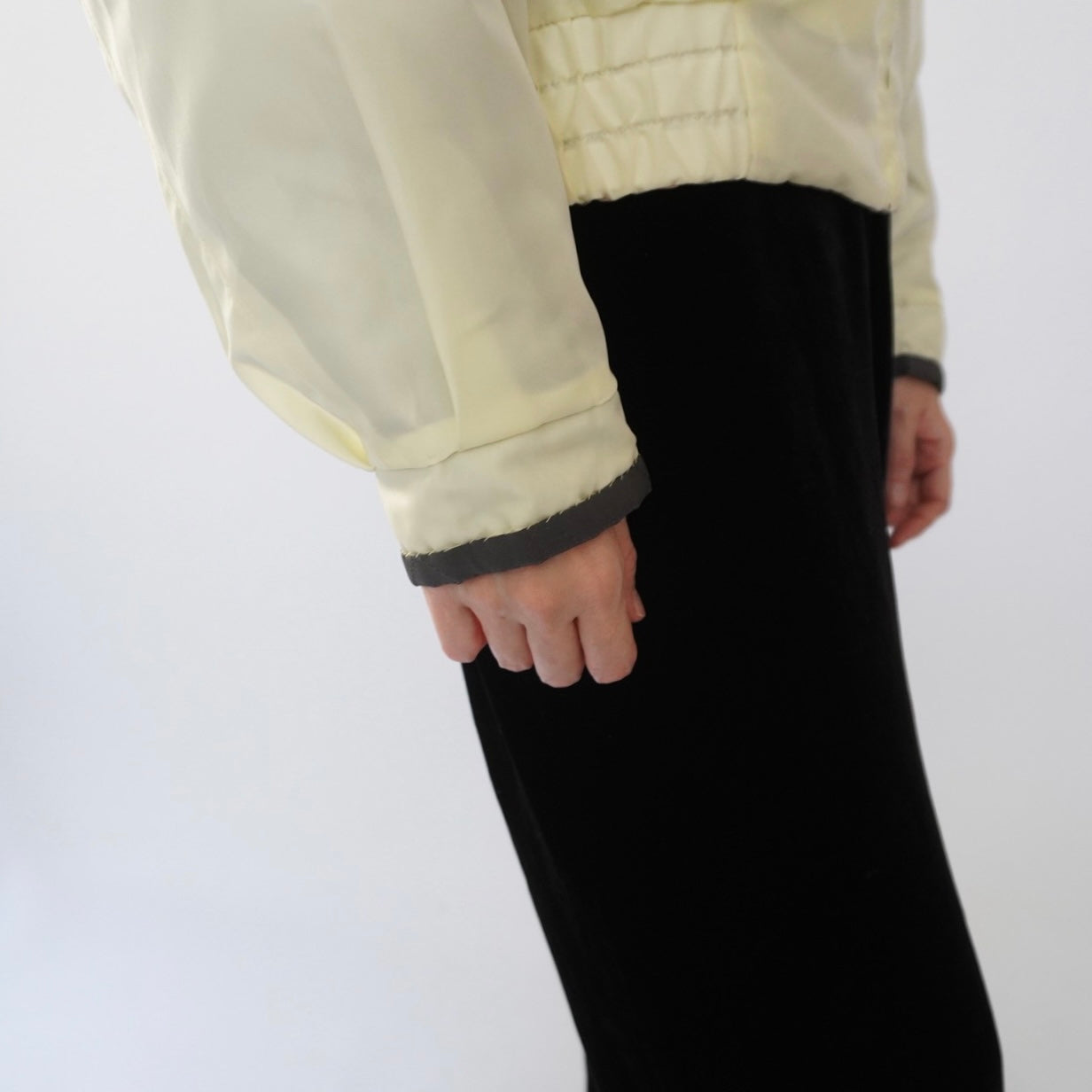 90s"Laurel" Silk Reversible Jacket Made in Germany