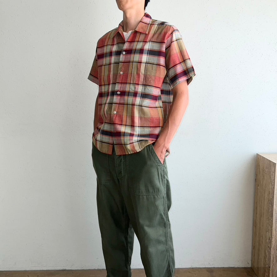 60s Plaid Box Shirt