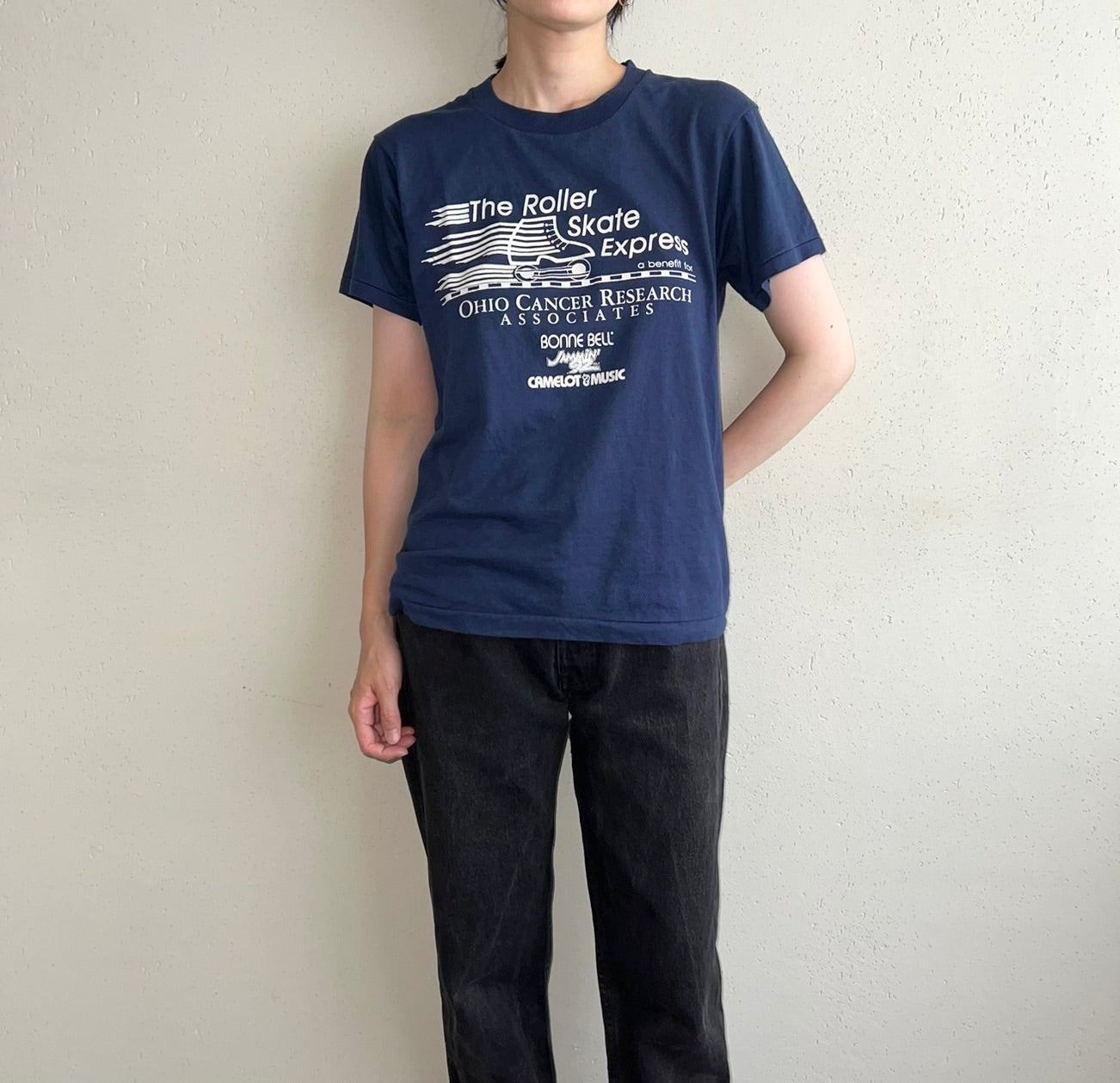 80s Printed T-shirt Made in USA