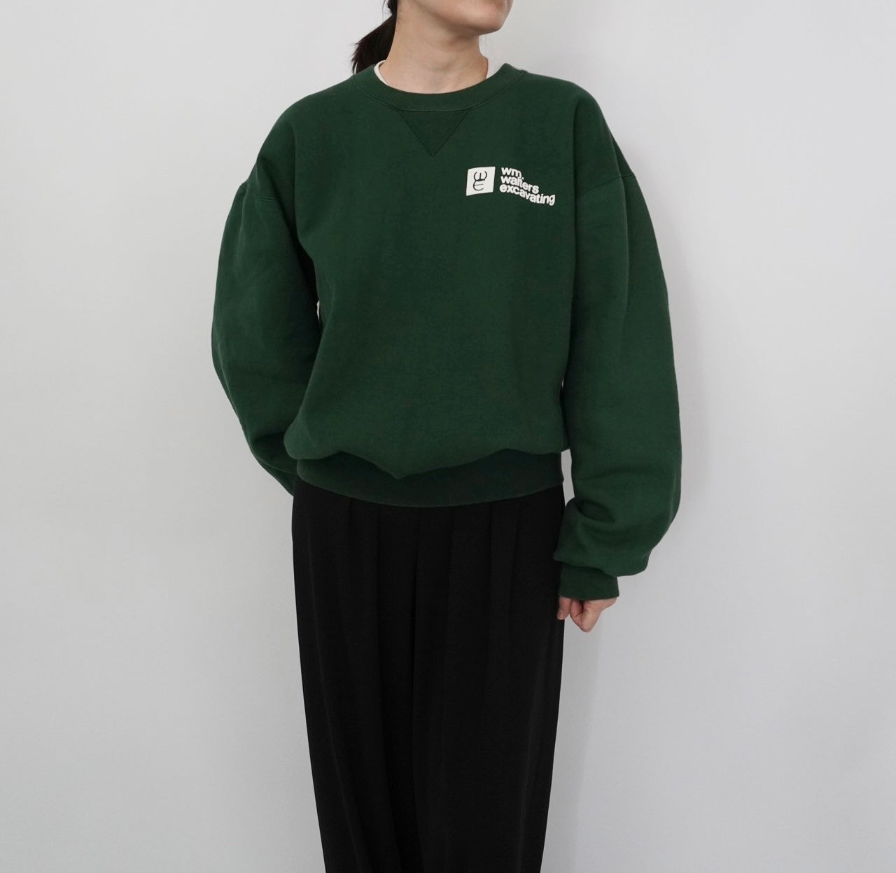 90s Printed Sweater Made in USA