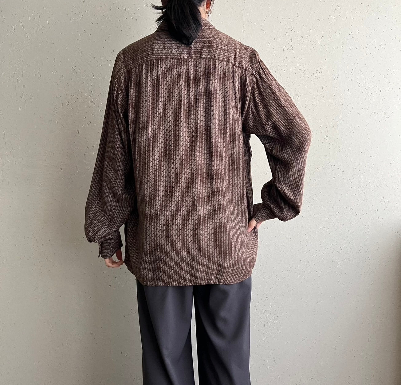 60s "SPIRE" Pattern shirt