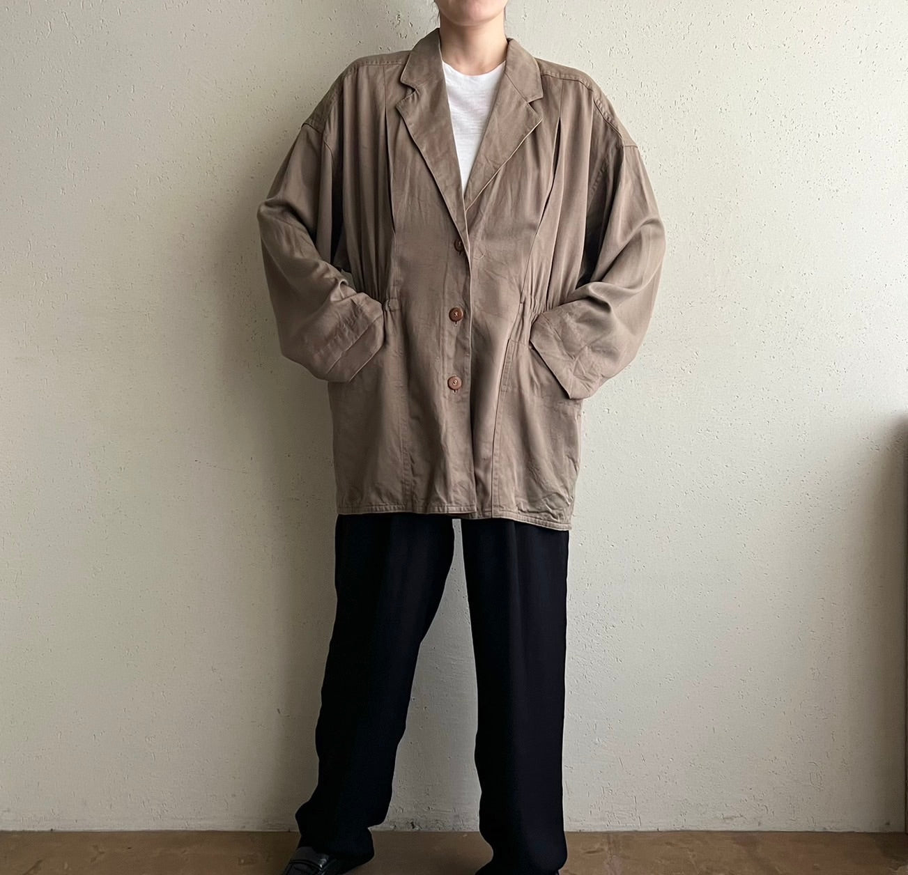 90s Rayon Jacket Made in France