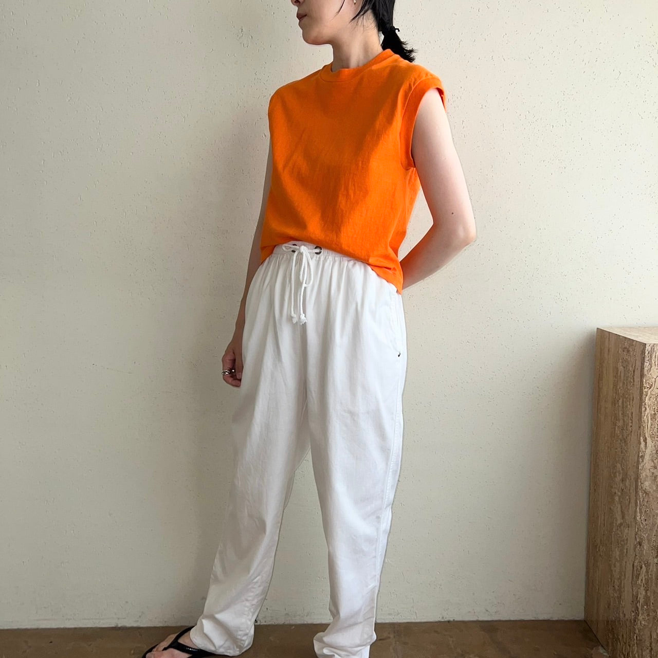 90s Sleeveless T-shirt Made in USA
