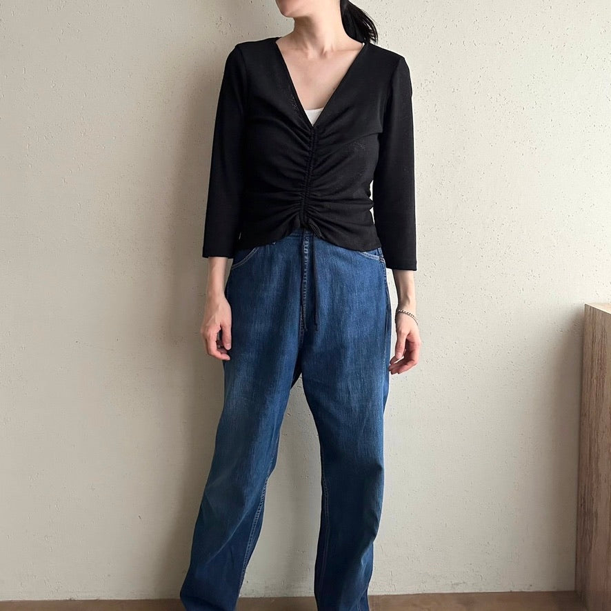 90s Black Top Made in USA
