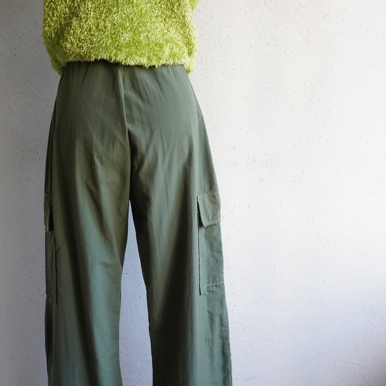 90s Nylon Design Pants