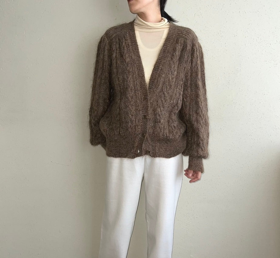 80s Knit Cardigan